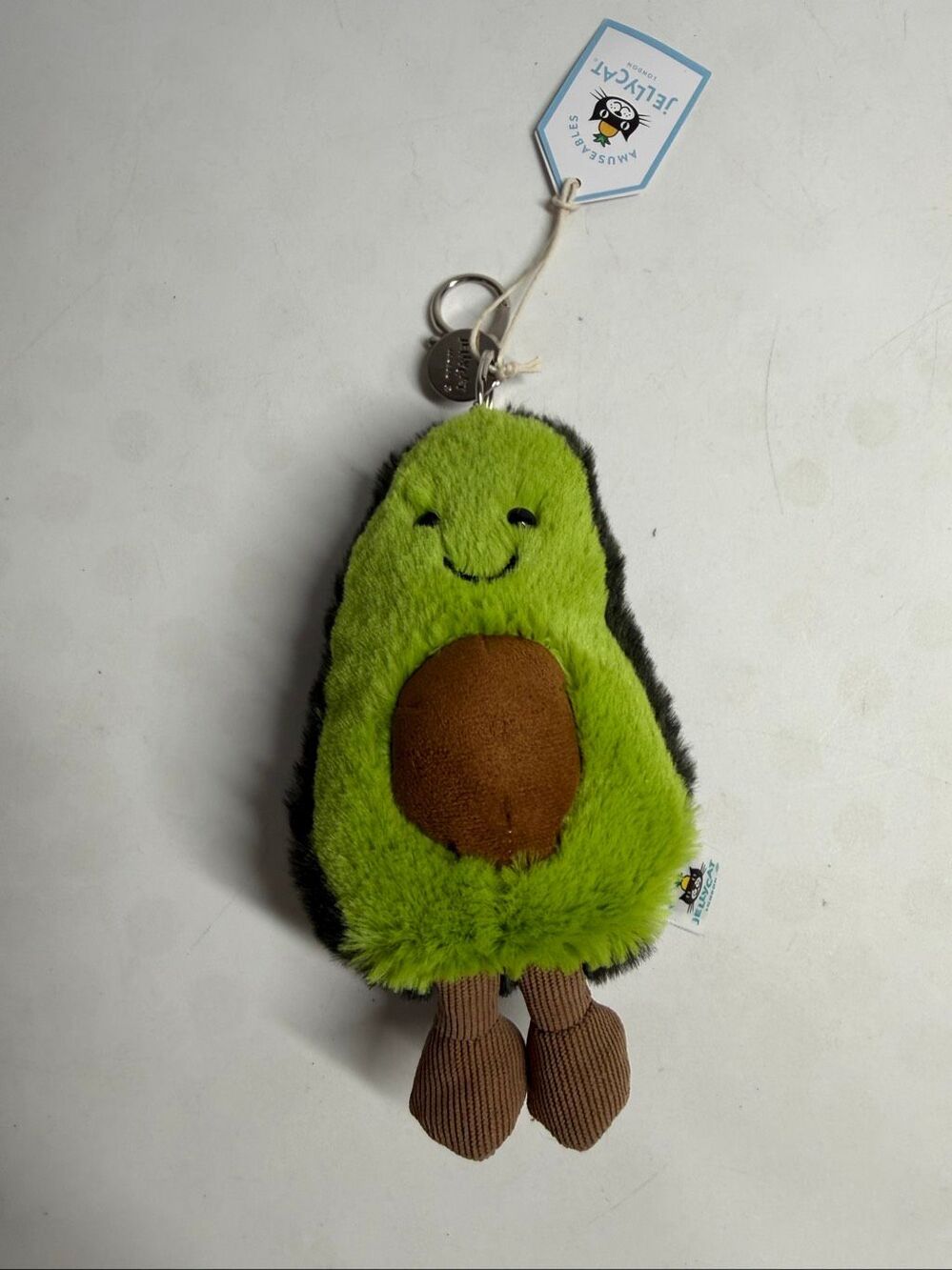 Jellycat Amuseables Avocado Bag Charm NWT